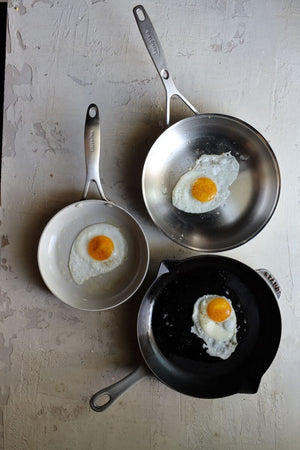 The Perfect Pan for Frying Eggs
