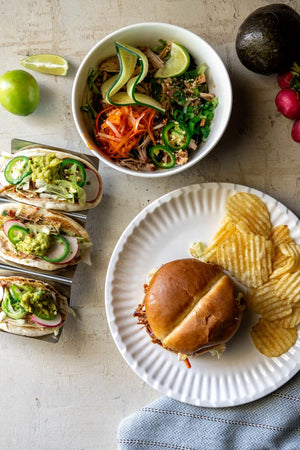 Pulled Pork 3 Ways