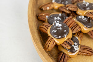 Chocolate and Caramel Turtles