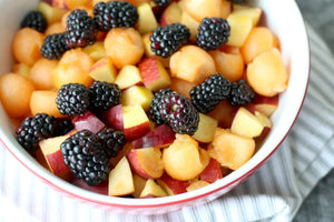 Fresh Fruit Salad with Lime Dressing