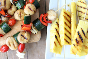 Grilled Vegetable Kebabs