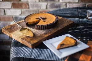 Pumpkin Chocolate Tart