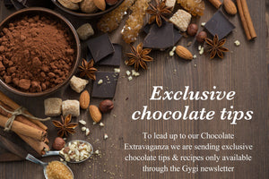 Exclusive Chocolate Tips & Recipes Only Through Gygi Newsletter