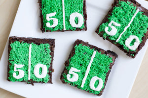 50 Yard Line Brownies