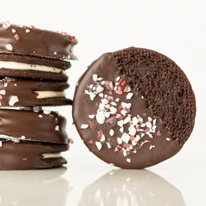 Chocolate Peppermint Sandwich Cookie with Chef Josh from Guittard