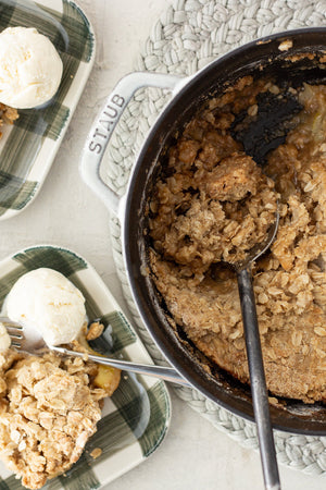 Caramel Apple Crisp