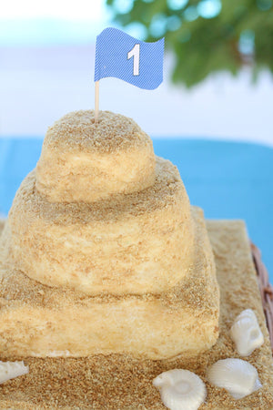 Sandcastle Cake