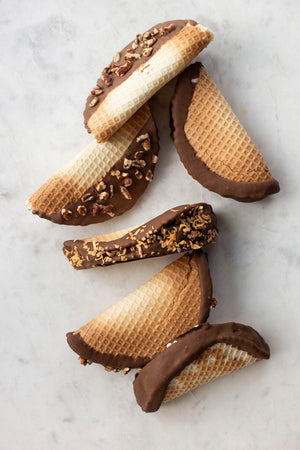 Homemade Choco Tacos