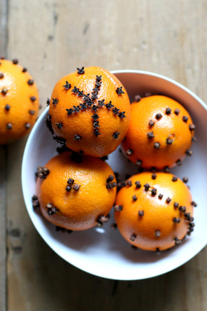 Clove Studded Oranges