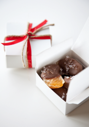 How To Make Chocolate Dipped Tangerines