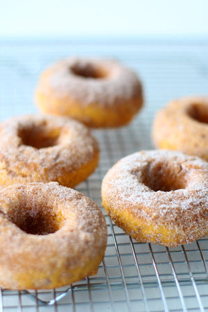 2-Ingredient Pumpkin Donuts