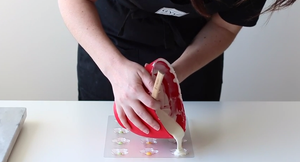 How to Fill a Chocolate Mold
