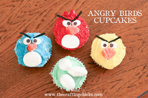 Angry Bird Cupcakes