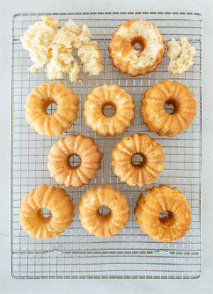 Preparing a Bundt Pan