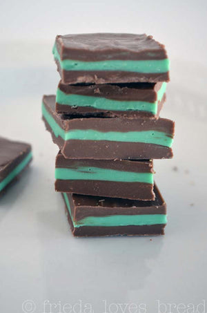 Chocolate Mint Sandwiches