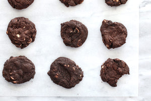 Chewy White Chocolate Chip Chocolate Cookies