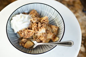 Dutch Oven Apple Betty