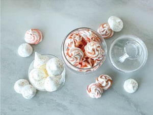Egg Nog Meringues