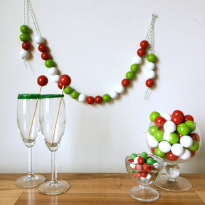 Holiday Gumball Decorations