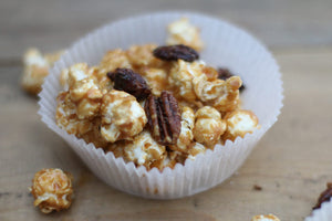 Salted Caramel Pecan Popcorn