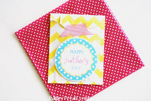 Paisley Petal Mother's Day Gift Card Holder