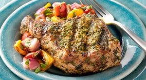 Recipe for Charmoula-Marinated Pork Chops