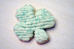 Shamrock Sugar Cookies