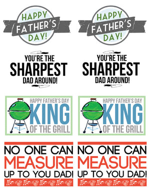 FREE Printable Father's Day Tags