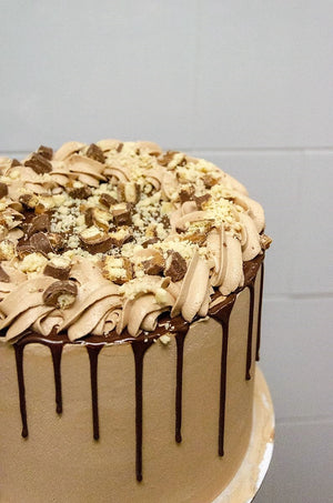 Twix Cake with Cake by Courtney