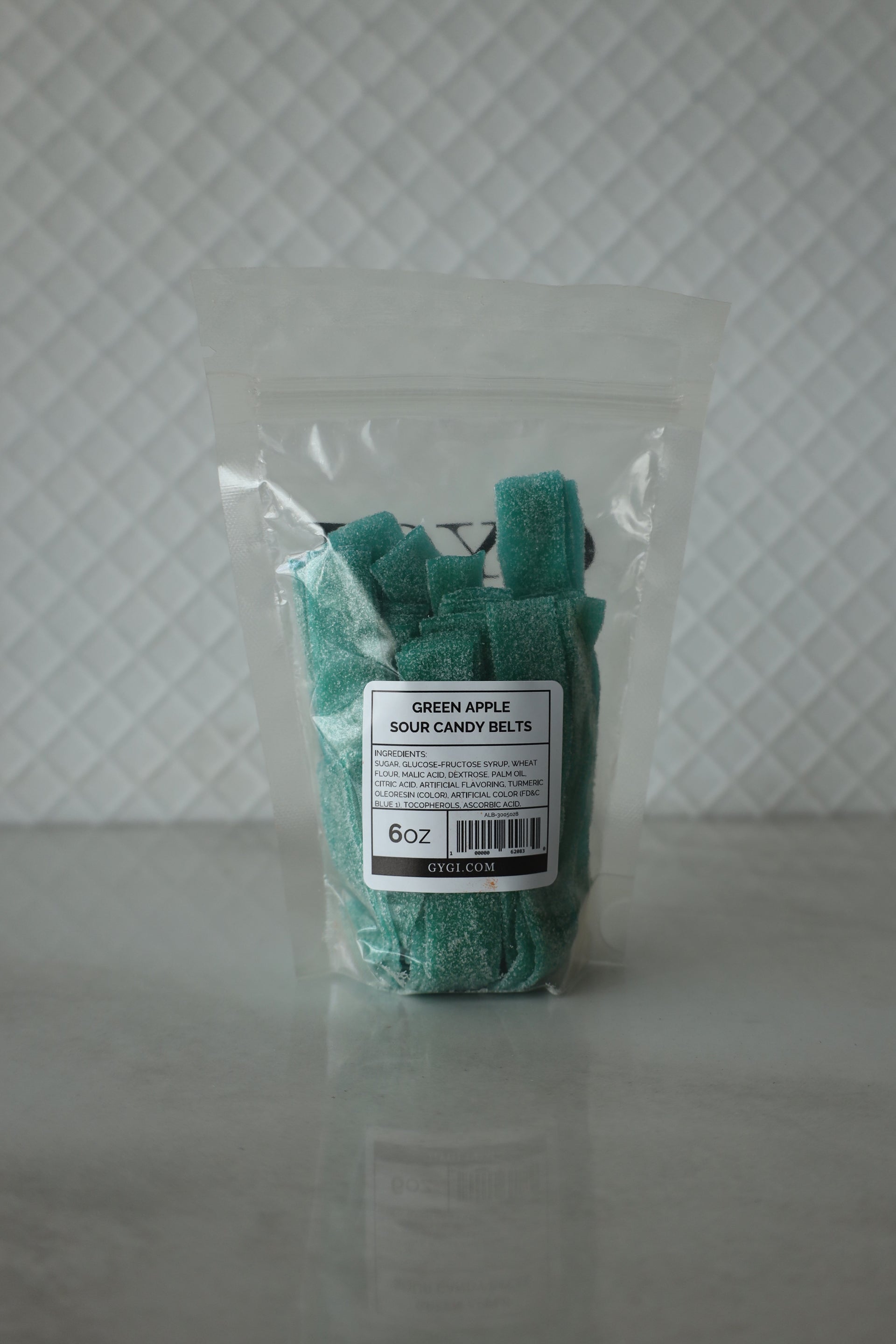 6 oz Green Apple Sour Belts
