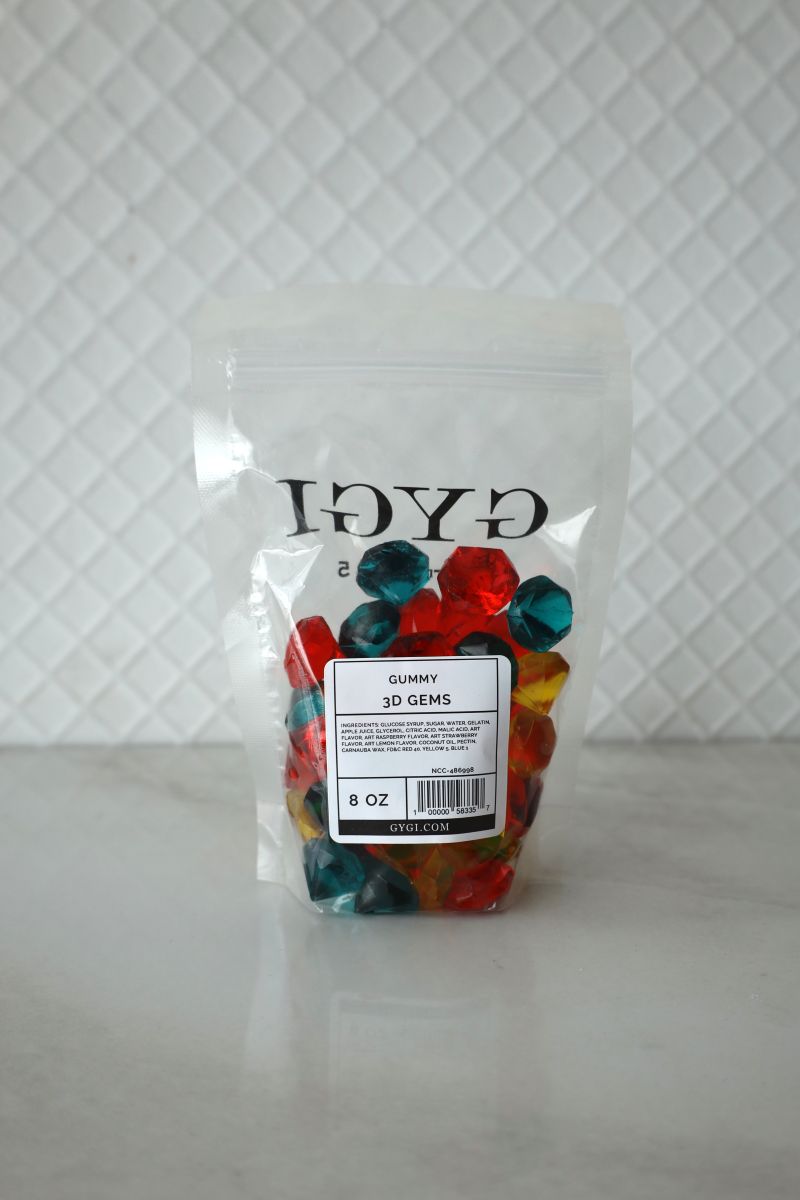 Gummy 3D Gems - 8 Oz Bag