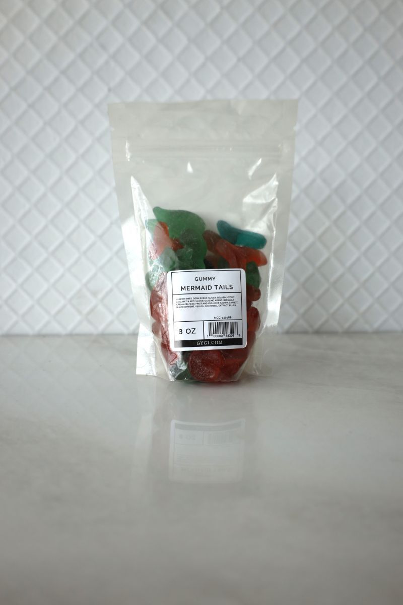 Gummy Mermaid Tails - 8 Oz Bag