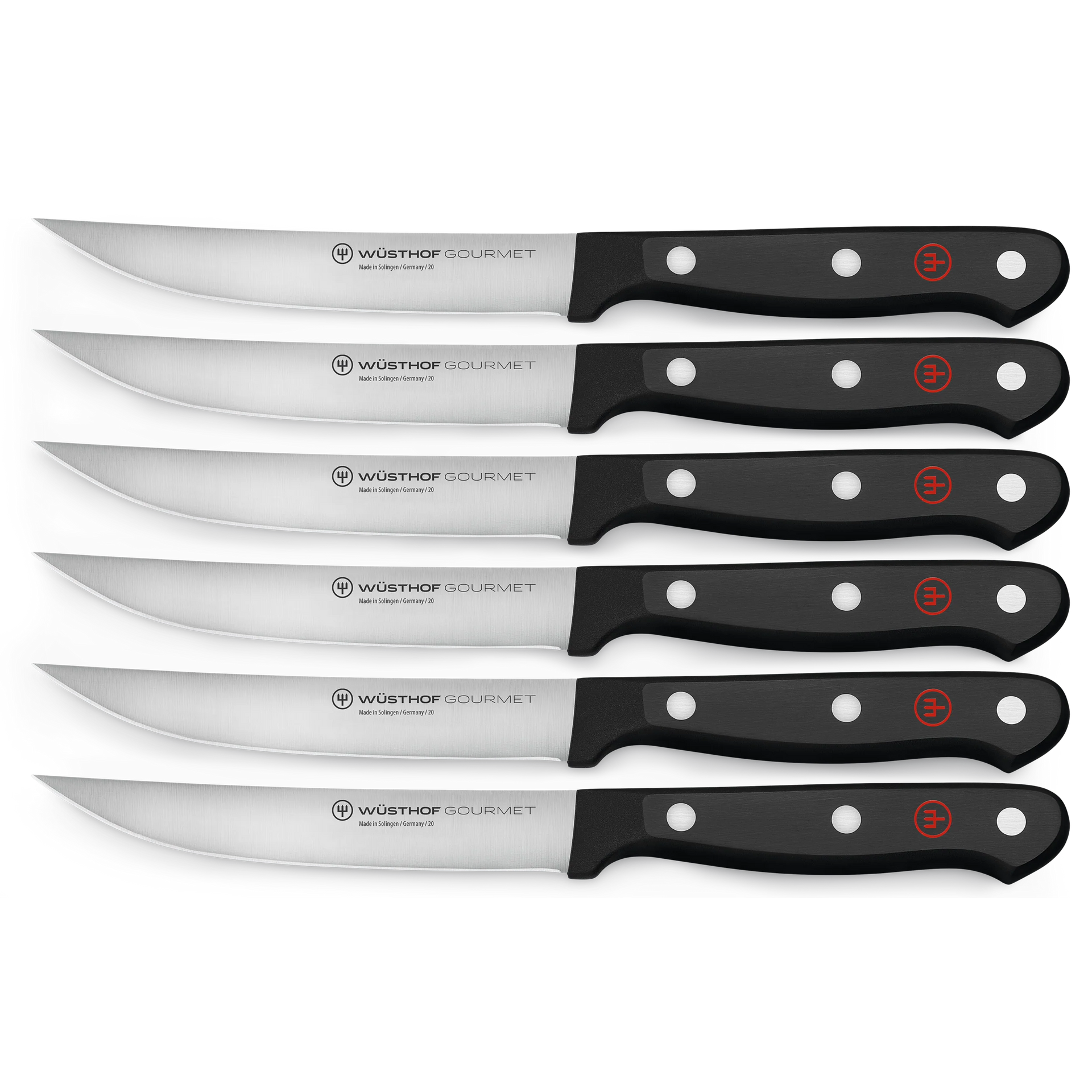 Wusthof Gourmet 6 Piece Steak Knife Set