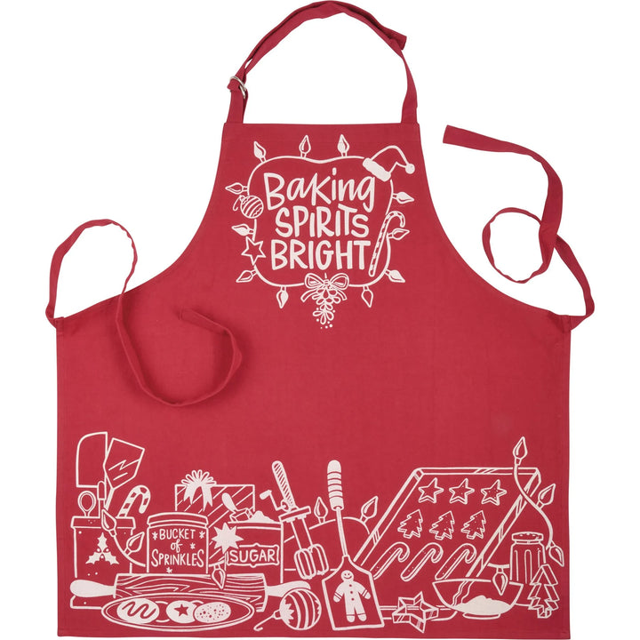 Baking Spirits Bright Apron