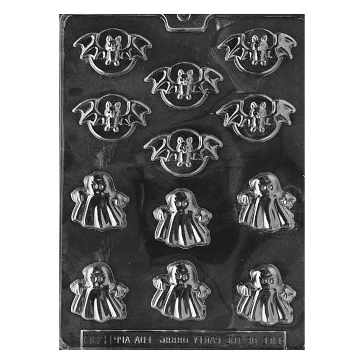 Candy Mold Bats & Ghosts