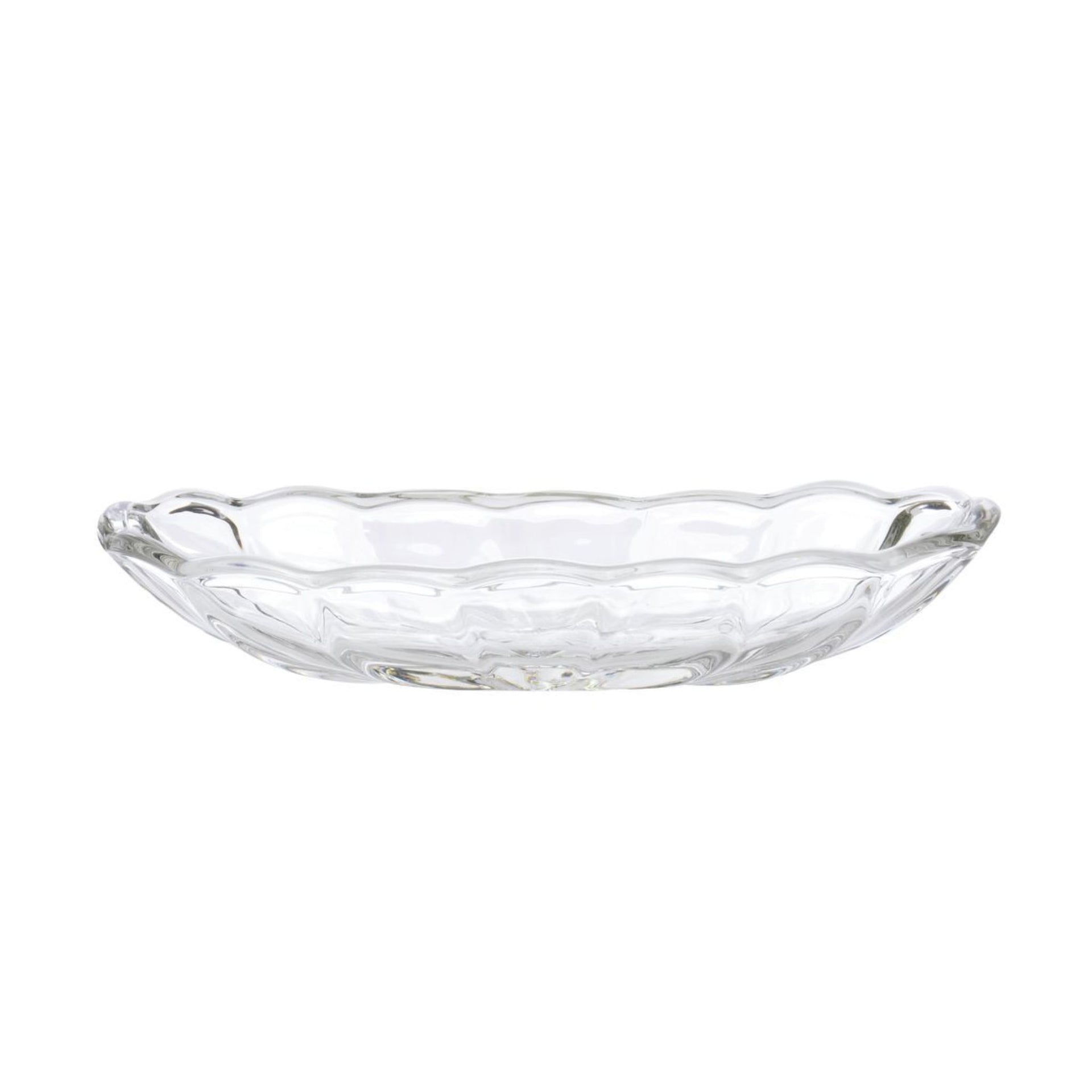8-1/2" Glass Banana Split Dish