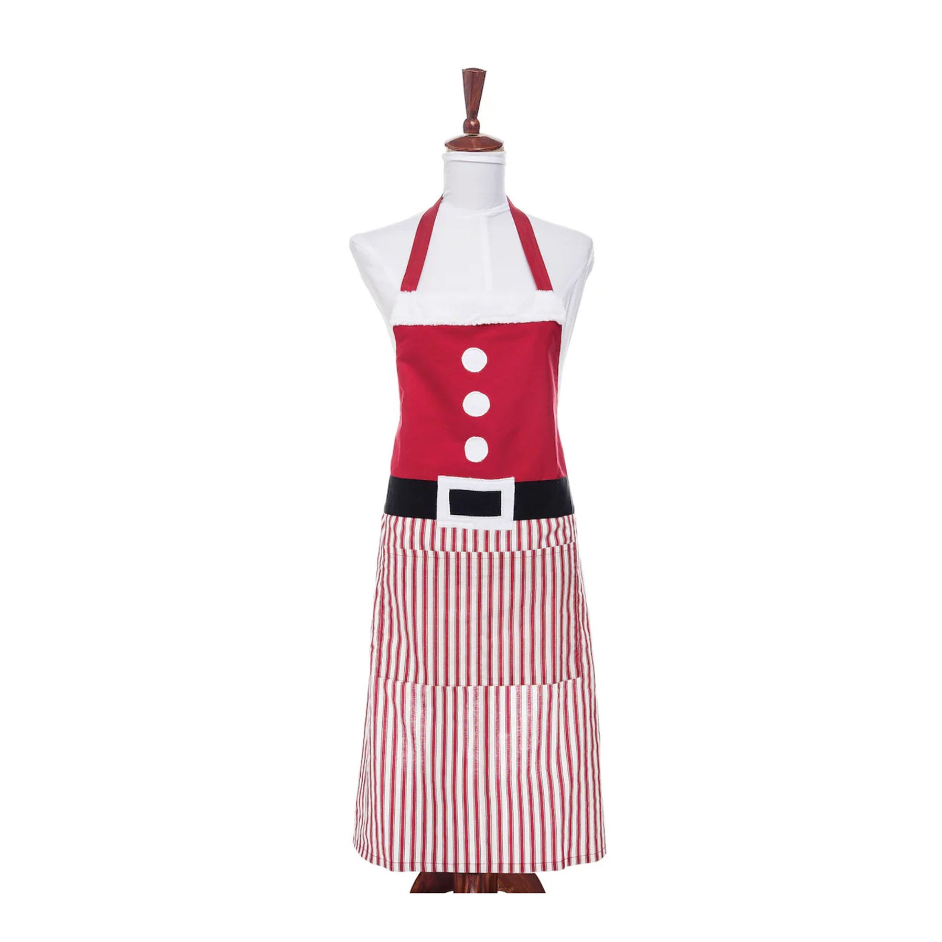 Apron Candy Cane Stripe