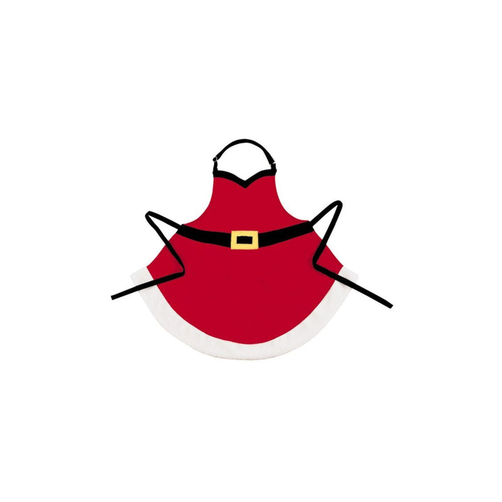 Apron Velvet Santa