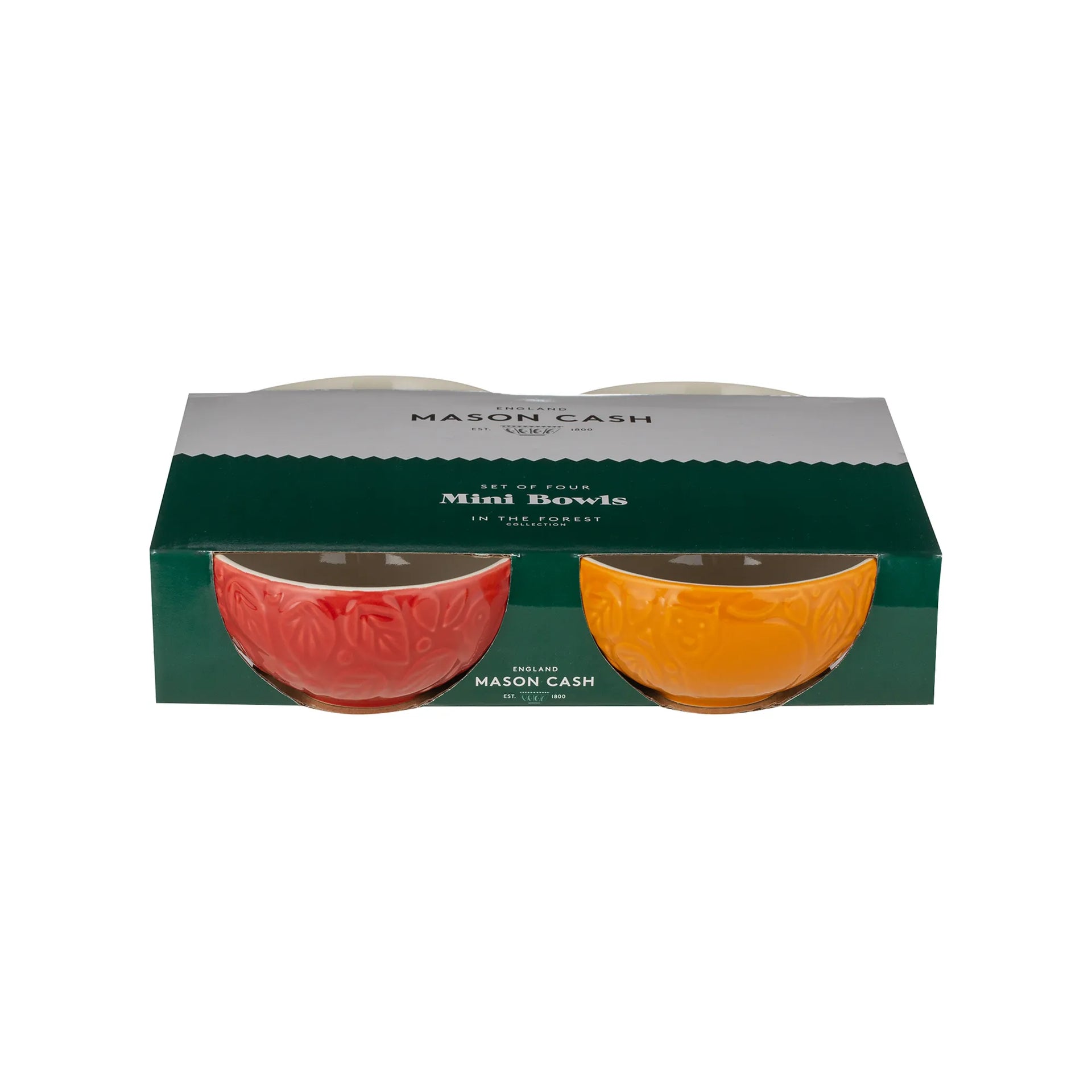 In the Forest Set of 4 Mini Bowls