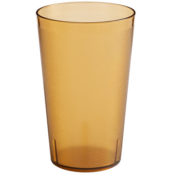 Cambro Colorware Pebbled Tumbler - Amber