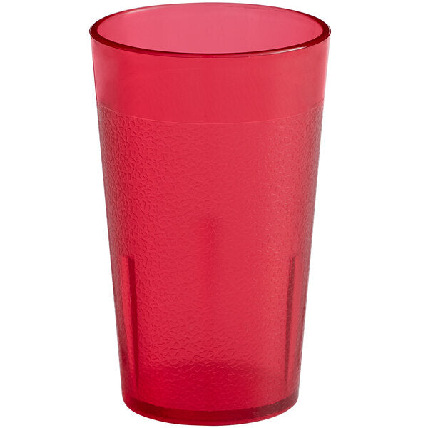 Cambro Colorware Pebbled Tumbler - Ruby Red