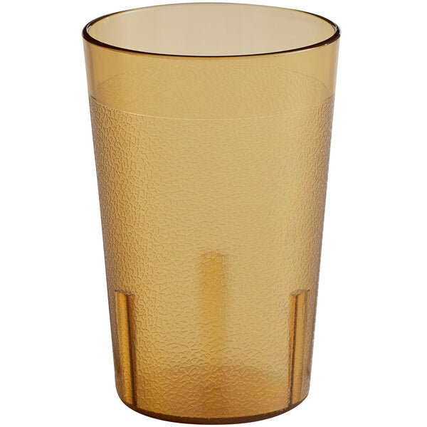 Cambro Colorware Pebbled Tumbler - Amber