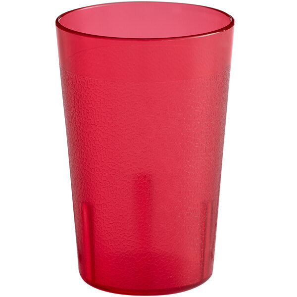 Cambro Colorware Pebbled Tumbler - Ruby Red