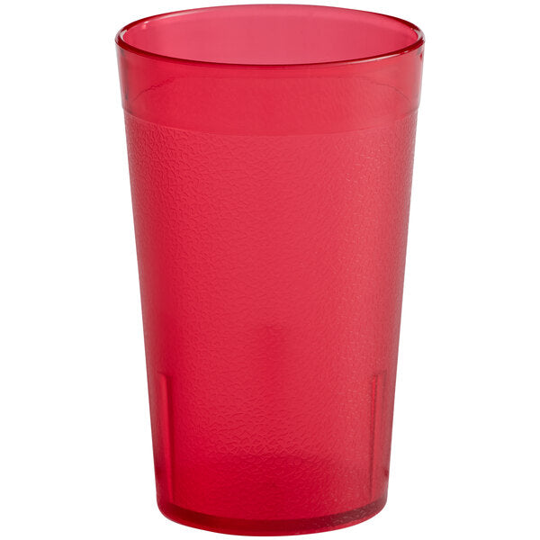 Cambro Colorware Pebbled Tumbler - Ruby Red