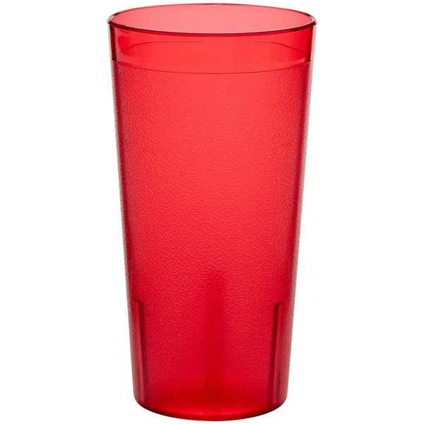Cambro Colorware Pebbled Tumbler - Ruby Red