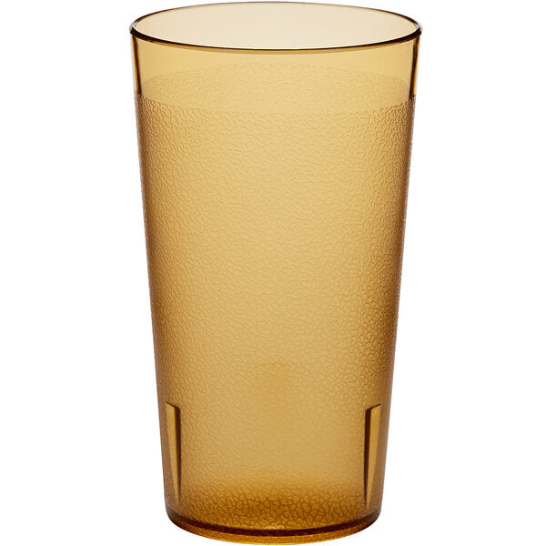 Cambro Colorware Pebbled Tumbler - Amber