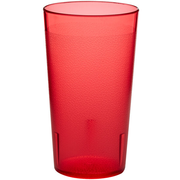 Cambro Colorware Pebbled Tumbler - Ruby Red