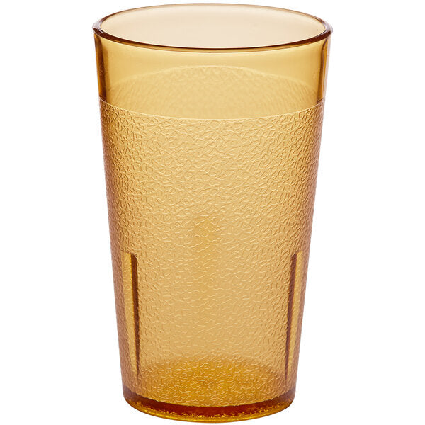 Cambro Colorware Pebbled Tumbler - Amber