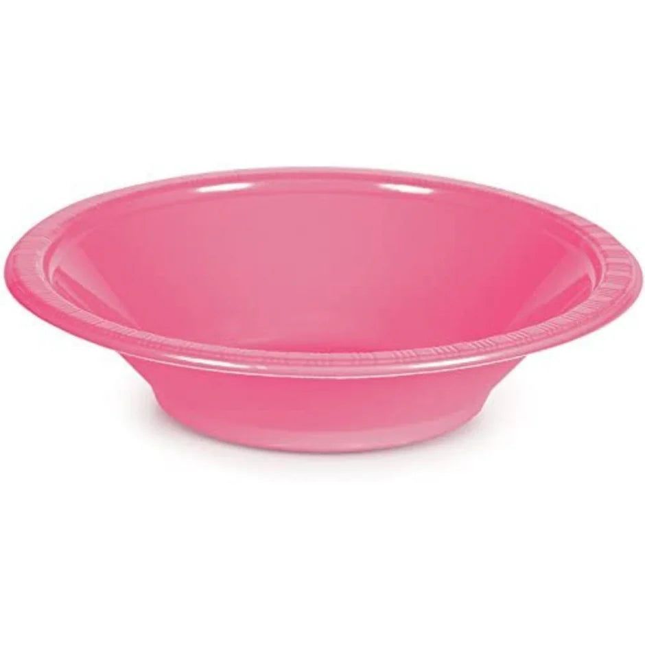 Solid Color 12oz Plastic Bowls