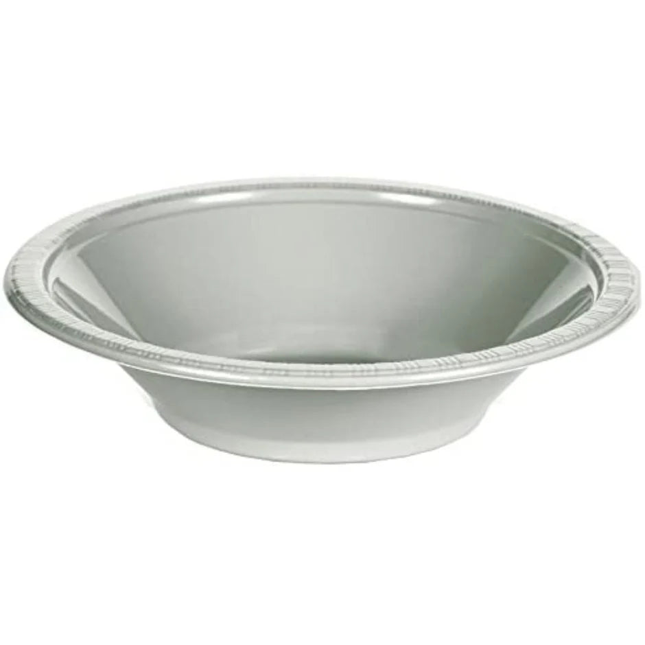 Solid Color 12oz Plastic Bowls